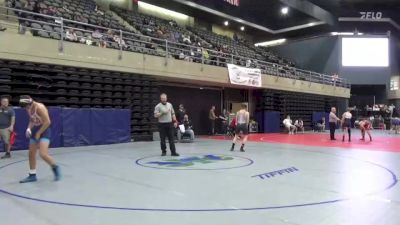 136 lbs Final - Gavin Morcom, Waymart, PA vs Dominic Volek, Oakhurst, NJ