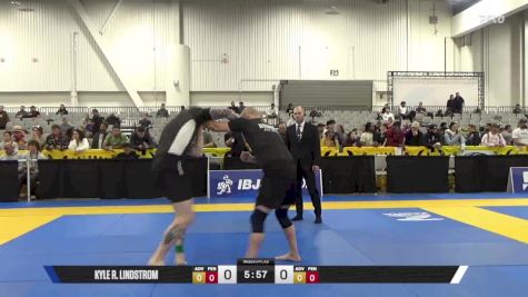 Phalen James Carron vs Kyle R. Lindstrom 2025 World IBJJF Jiu-Jitsu No-Gi Championship