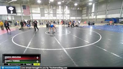 54 lbs Cons. Semi - Amaya Hinojosa, CO vs Danica Torres, AZ