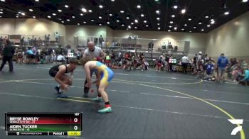 167 lbs Round 1 (6 Team) - Bryse Rowley, Vehicle City WC vs Aiden Tucker, Alpha Elite