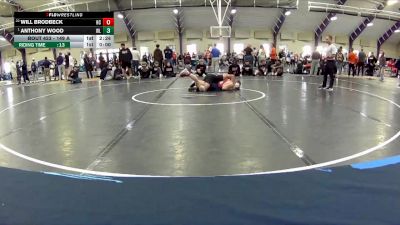 149 A Cons. Semi - Anthony Wood, West Liberty vs Will Brodbeck, Hiram College