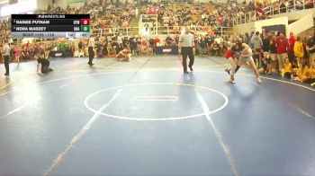 118 lbs Cons. Round 2 - Rainee Putnam, CYW vs Nora Madzey, Unaffiliated