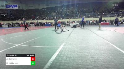 72 lbs Consi Of 8 #1 - Jackson Henry, Piedmont vs Ryder Hobbs, Salina