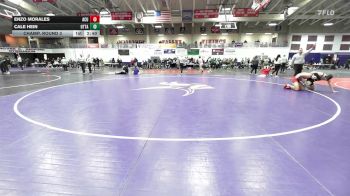 157 lbs Champ. Round 3 - Enzo Morales, Arizona Christian University vs Cale Hein, Ottawa University