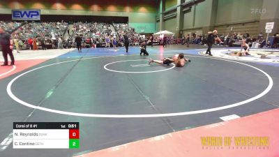 108 lbs Consi Of 8 #1 - Nathan Reynolds, Sunkist Kids Monster Garage vs Carlo Contino, Dethrone