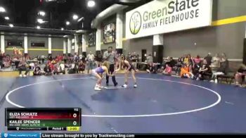 112 lbs Round 2 (6 Team) - Kailee Spencer, NW Iowa Angry Alpacas vs Eliza Schultz, Grit And Grace