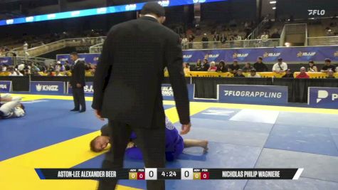 Nicholas Philip Wagniere vs Aston-Lee Alexander Beer 2026 Pan Jiu Jitsu IBJJF Championship