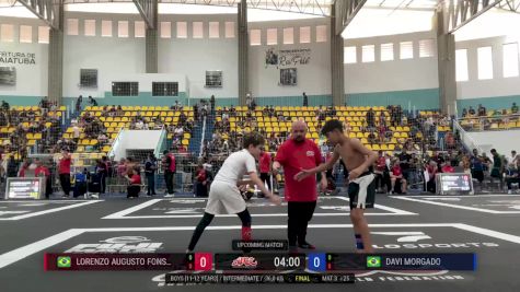 Lorenzo Augusto Fonseca De Faria vs Davi Morgado 2025 ADCC Brazilian Nationals