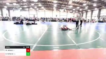 112 lbs Round Of 16 - Madison Wilson, VA vs Audrey Scherer, MO