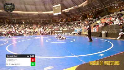 67 lbs Consi Of 16 #2 - Tucker Bailey, Well Trained vs Saul Heist-Levine, Bozeman Wrestling Club