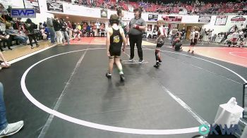 70-73 lbs Quarterfinal - Jake Potts, Wagoner Takedown Club vs Gabriel Worthey, Prairie Grove Youth Wrestling