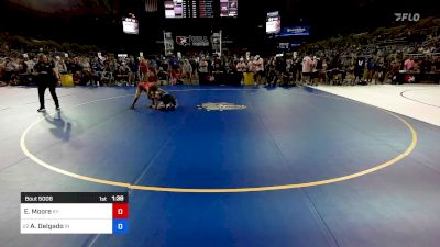 100 lbs Cons 32 #2 - Emma Moore, KY vs Aniah Delgado, IN