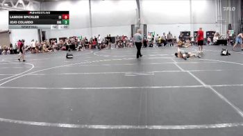 96-100 lbs Semifinal - Landon Spickler, EP Rattlers vs Jojo Colardo, Unattached