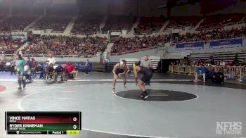 D1-138 lbs Cons. Round 3 - Vince Matias, Mesa vs Ryder Kinneman, Desert Vista