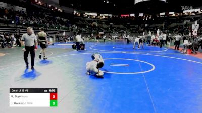 120 lbs Consi Of 16 #2 - Matthew May, Wayne vs Jacob Harrison, Force Wrestling Club