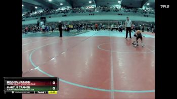 55A Cons. Round 1 - Marcus Cramer, Joplin Youth Wrestling Club vs Brooks Dickson, Platte County Wrestling Club