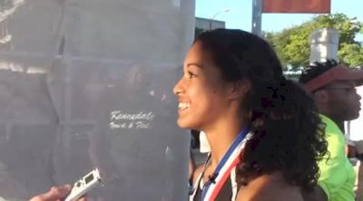Chianne Lowe Kennedale 3A 100 champ 2011 Texas UIL State Finals