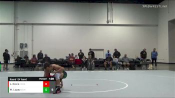 106 lbs Round 1 (4 Team) - Liam Davis, Combat Athletics vs Mikey Lopez, Black Mambas