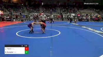 70 lbs Quarterfinal - Jack Thorn, Second To None vs Bronc Sumpter, Vian Youth Wrestling