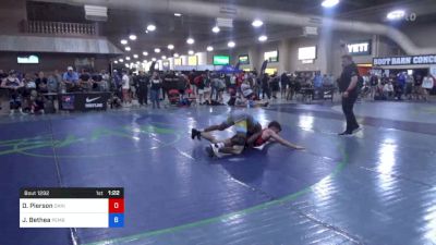 65 kg Cons 64 #1 - Dillon Pierson, Daniel Cormier Wrestling Club vs Jaylen Bethea, Pembroke RTC