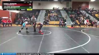 100 lbs Cons. Semi - Mykal Johnson, Westside Wrestling vs Vaughn Geisendorf, Aniciete Training Club