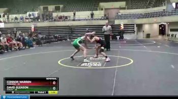 132 lbs Semis & 1st Wrestleback (8 Team) - Connor Warren, Shakopee vs David Gleason, Staley