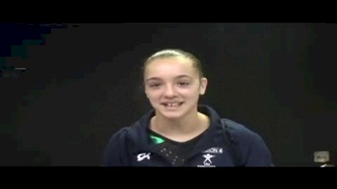 Maggie Nichols of Twin City Twisters, 2nd AA Junior A