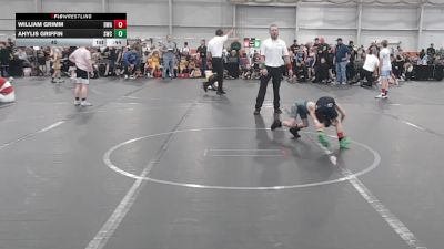 40 lbs Round 5 (6 Team) - William Grimm, Donahue WA vs Ahylis Griffin, Shamrock WC