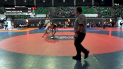 1A-4A 132 Champ. Round 1 - Luis Davis, Central Florence High School vs Jaxon Tuiolosega, Ohatchee