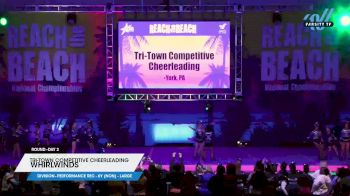 Tri-Town Competitive Cheerleading - Whirlwinds [2023 L1 Performance Rec - 6Y (NON) - Large Day 2] 2023 ACDA Reach the Beach Showdown