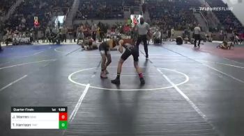 83 lbs Quarterfinal - Jack Warren, Dominate Club Wrestling vs Trent Harrison, Triple Echo Wrestling