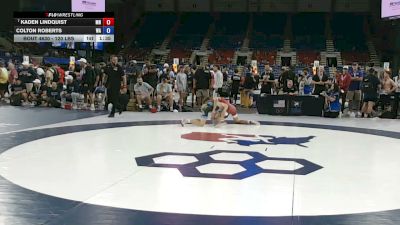 120 lbs Champ. Rd Of 64 - Kaden Lindquist, Minnesota vs Colton Roberts, Washington