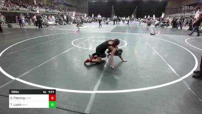 100 lbs Rr Rnd 4 - Ezra Fleming, Other Team vs Tate Luark, Bald Eagle WC