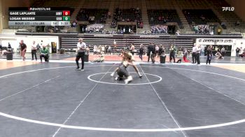 174 lbs Final - Gage LaPlante, Army vs Logan Messer, George Mason University
