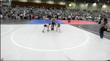 66 lbs Semifinal - Landon Caro, Mat Demon WC vs Dominic Galvan, Elk Grove Wr Ac