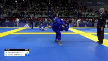 ALEXIA SOUZA ARANTES vs NATÁLIA ZUMBA DE SOUZA 2024 European Jiu-Jitsu IBJJF Championship