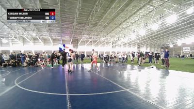 175 lbs Cons. Semi - Keegan Miller, Hurricane Wrestling Club vs Joseph Belinski, Sanderson Wrestling Academy