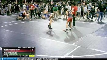 80 lbs Cons. Round 2 - Kashton Morphet, Westside Wrestling Club vs Thomas Smack, Victory Wrestling Club - VTC