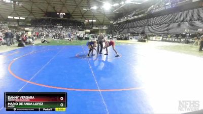 3A 165 lbs Quarterfinal - Mario De Anda Lopez, Hazen vs Danny Vergara, Marysville Pilchuck