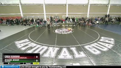 63 lbs Quarterfinal - Rykker Jessop, Montana vs Crew Downing, Wyoming Underground Wrestling