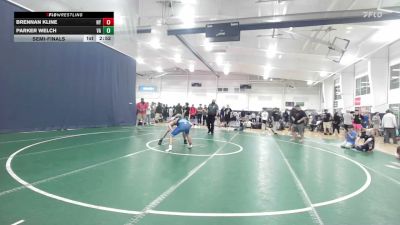 138 lbs Semifinal - Brennan Kline, NY vs Parker Welch, VA