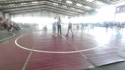157 lbs Consolation - Stephan Ulibarri, Belen Jr Wrestling vs Jack Waters, Desert Fusion