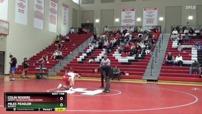 207 lbs Round 3 - Miles Peagler, Bumpus vs Colin Rogers, Hewitt Trussville Middle School