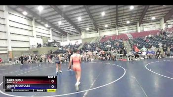 140 lbs Semis (4 Team) - Zaira Sugui, Hawaii 1 vs Celeste Detoles, Utah 1