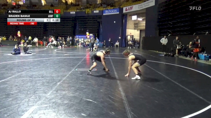 141 lbs Round Of 32 - Aj Rallo, Bellarmine vs Braden Basile, Army