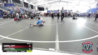 72 lbs Round 1 (4 Team) - Logan Dodge, Potentially Dangerous vs Gabriel Jasso, Midwest Gold