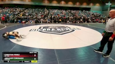 120 lbs Semifinal - Abraham Coronado, Mcqueen vs Christian Perez, Del Oro