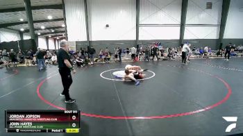 138 lbs Cons. Semi - Jordan Jopson, Anacortes Hawkeyes Wrestling Club vs John Hayes, All-Phase Wrestling Club