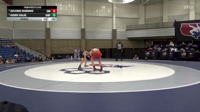 96 lbs Semis - Jacobie Robbins, Greater Heights Wrestling vs Aiden Dalie, B.A.M. Training Center