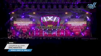 Champion All Stars - Enchanted [2023 L1 Junior - D2 - Small - A] 2023 Spirit Sports Palm Springs Grand Nationals